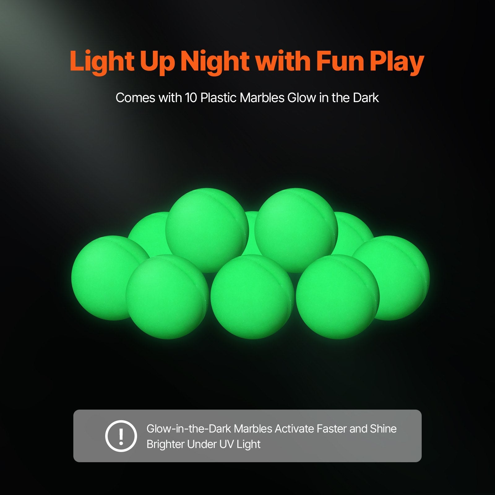 Ultimate 110-Piece Marble Run Set with Glow-in-the-Dark Marbles – STEM Building Toy