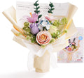 Robotime DIY Springtime Bouquet 3D Puzzle –  Plastic FlowerCraft Kit & Home Decor