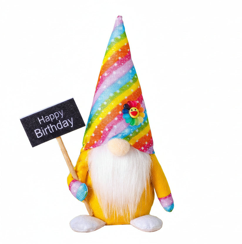New Rainbow Rudolph Doll Birthday Party Decoration
