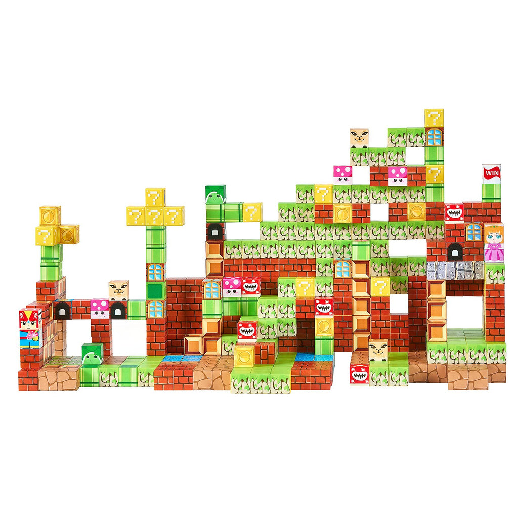 100-Piece STEM Learning Kit: Magnetic Building Cubes for Kids