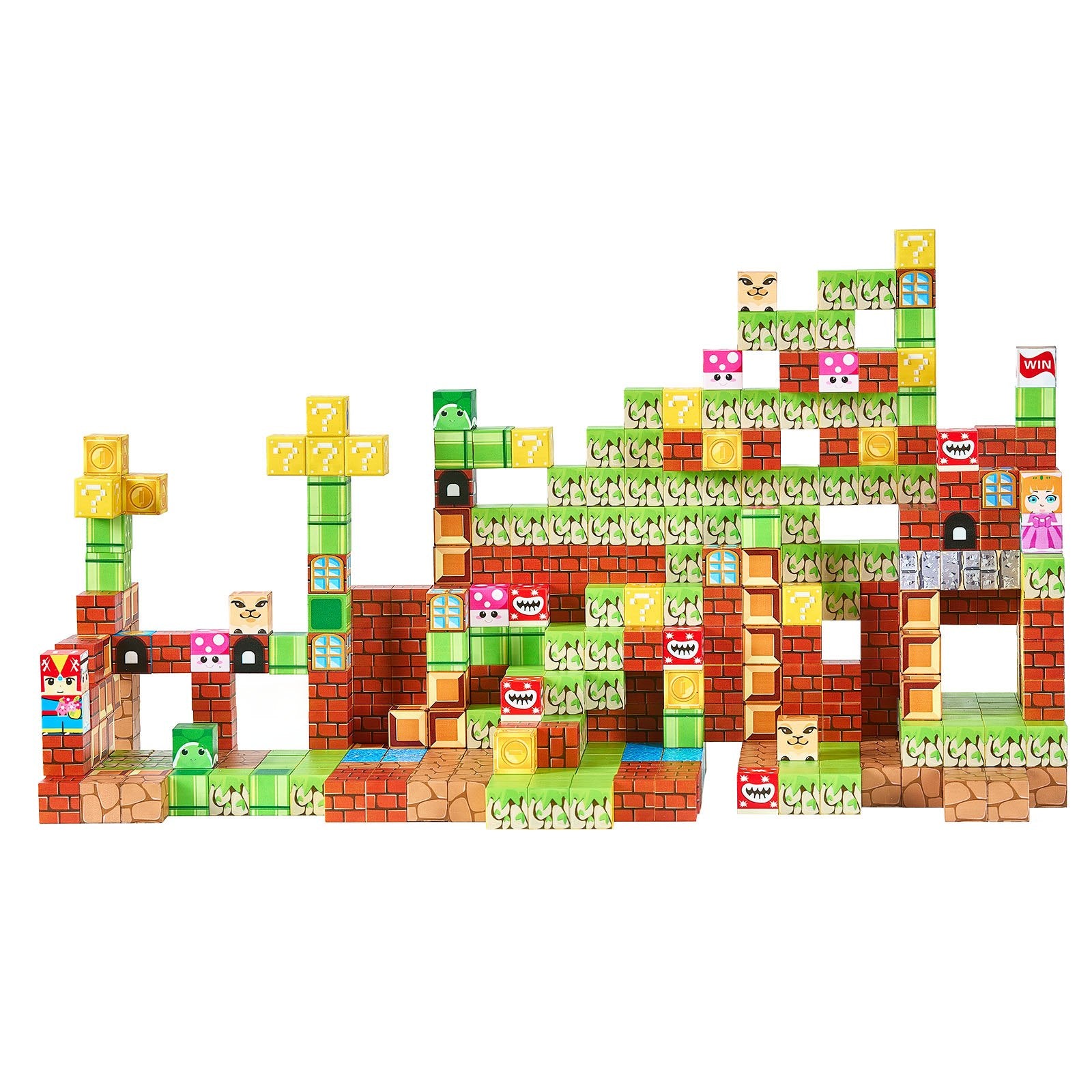 100-Piece STEM Learning Kit: Magnetic Building Cubes for Kids