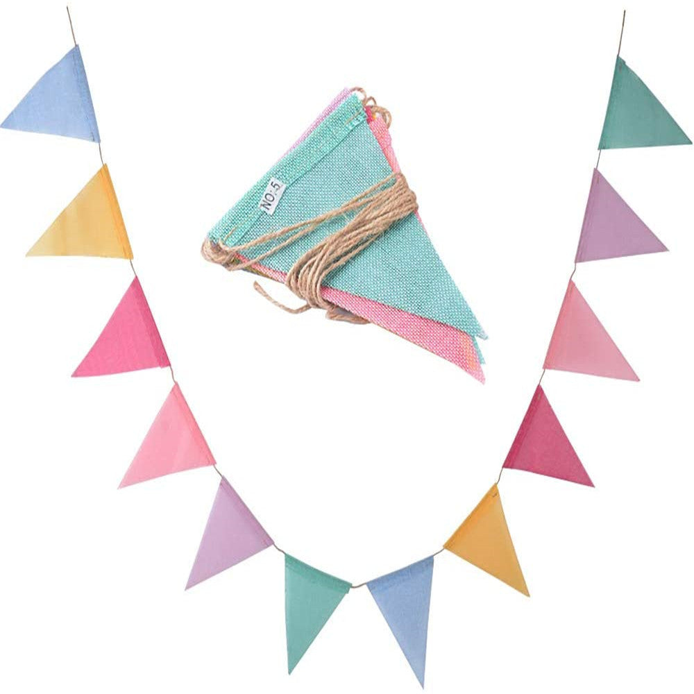 Festive Party Flags- Party Decorative Colorful Pennant