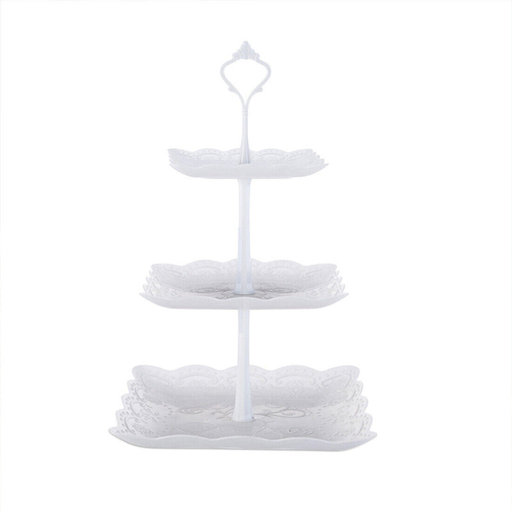 [Set of 2] 3-Level Dessert Display Towers
