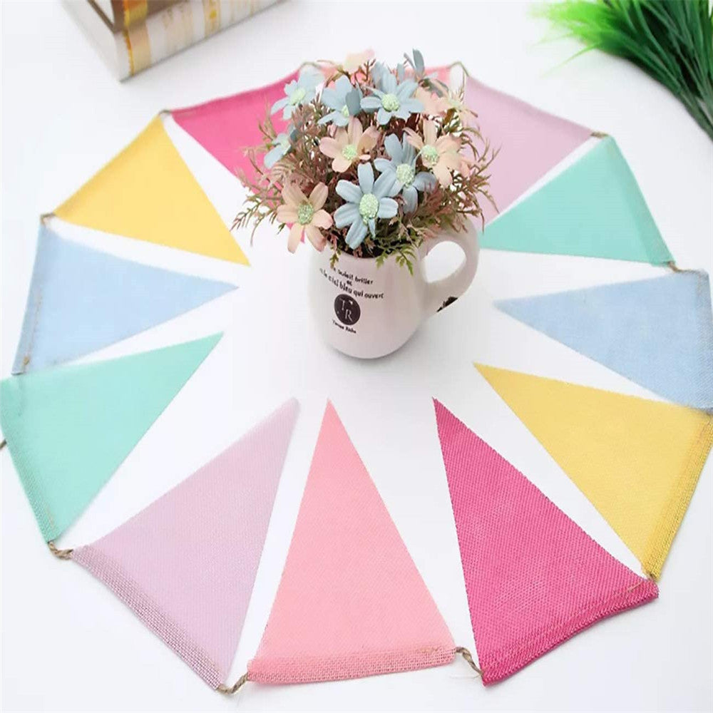 Festive Party Flags- Party Decorative Colorful Pennant